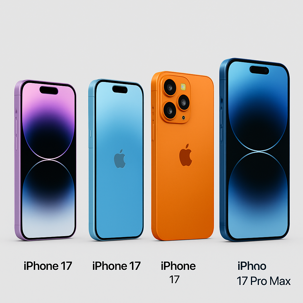 Image of iphone 17 series